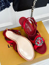 L24 new diamond buckle high heel sandals  VIP 1:1