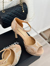 Xiaoxiang 24P new catwalk style waterproof platform high-heeled sandals VIP 1:1