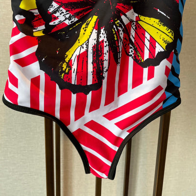 New bow DI one-piece swimsuit