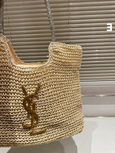 Braided tote bag Y new style