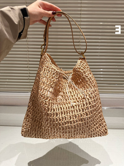 Braided tote bag Y new style