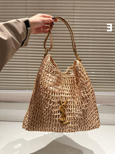 Braided tote bag Y new style