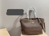 Straw tote bag V new style