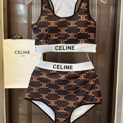 Ce**** new split swimsuit