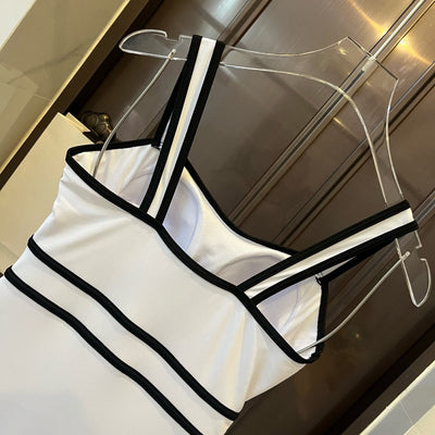 Cha*** one-piece swimsuit