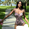 Gu****2024 new summer floral one-piece swimsuit