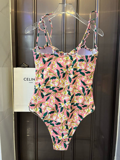 Gu****2024 new summer floral one-piece swimsuit