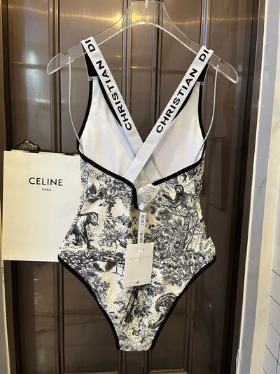 Di*** Dior one-piece swimsuit