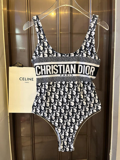 Di*** Dior one-piece swimsuit