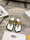 MM gold flip-up sandals  VIP  1：1