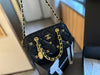 24K Gold Coin Chain Bag