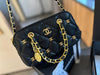 24K Gold Coin Chain Bag