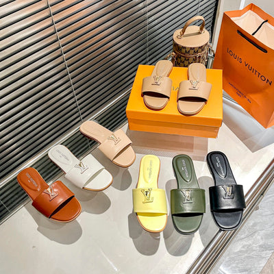 【LV】New flat slippers