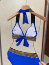 Blue Versace SS Swimsuit