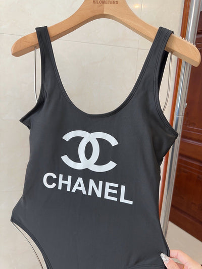 Black Chanel 24SS swimsuit