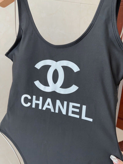 Black Chanel 24SS swimsuit