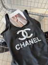 Black Chanel 24SS swimsuit