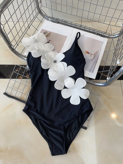 Black Chanel 24SS swimsuit