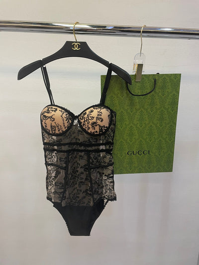 Gucci lace 24SS sexy swimsuit