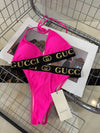 Rose red Gucci swimsuit