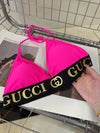 Rose red Gucci swimsuit