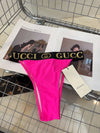 Rose red Gucci swimsuit