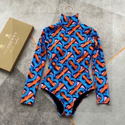 Burberry  SS Exclusive Long Sleeve Swimsuit