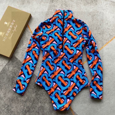 Burberry  SS Exclusive Long Sleeve Swimsuit