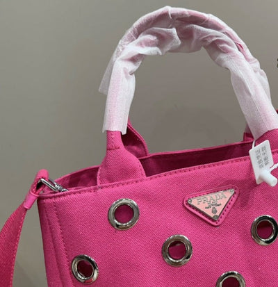 Pink 2024 New Prada Beach Bag