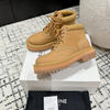 Big yellow boots new style martin boots frosted celine VIP1:1