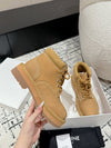 Big yellow boots new style martin boots frosted celine VIP1:1