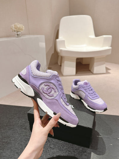 Purple 2024SS Chanel running shoes VIP1:1