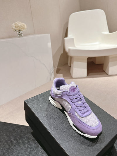 Purple 2024SS Chanel running shoes VIP1:1