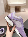 Purple 2024SS Chanel running shoes VIP1:1