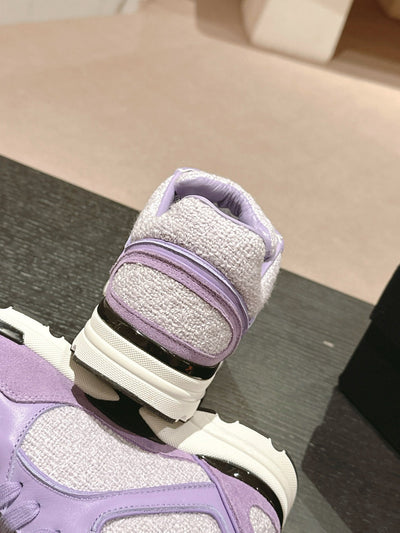 Purple 2024SS Chanel running shoes VIP1:1