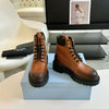 2024SS Prada Thick-soled Retro Martin Boots VIP1:1