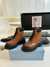 2024SS Prada Thick-soled Retro Martin Boots VIP1:1