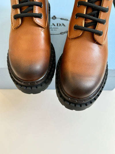 2024SS Prada Thick-soled Retro Martin Boots VIP1:1