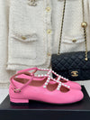 Elegant Chanel Pearl Mary Jane Shoes 2024SS VIP1:1