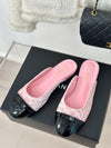 Chanel half-slip bow shoes 2024SS VIP1:1