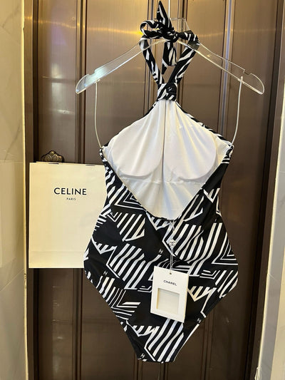 New one-piece swimsuit bikini, Chanel.