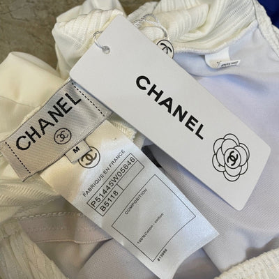 White swimsuit Chanel new ss2024