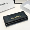 Black 2024SS Chanel Wallet