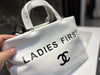 White Chanel Tote Bag