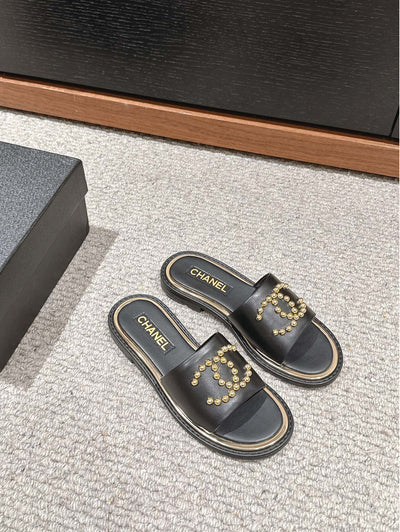 2024 Spring and Summer New Flat Slippers Chanel VIP 1:1