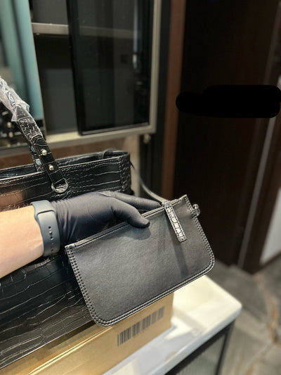 Black Tote Bag New Chanel Zipper