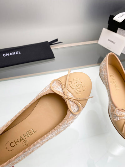 Cowhide outsole Chanel classic ballet shoes VIP1:1