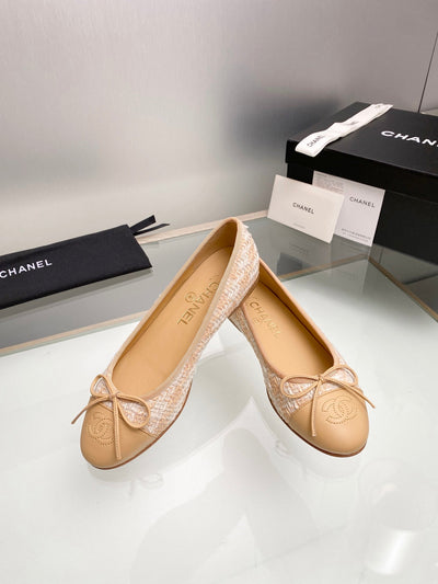 Cowhide outsole Chanel classic ballet shoes VIP1:1