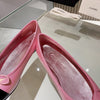 Pink Chanel classic ballet shoes VIP1:1