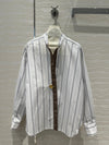 Loew* 24SS Metal Button Striped Shirt 1:1 VIP 8